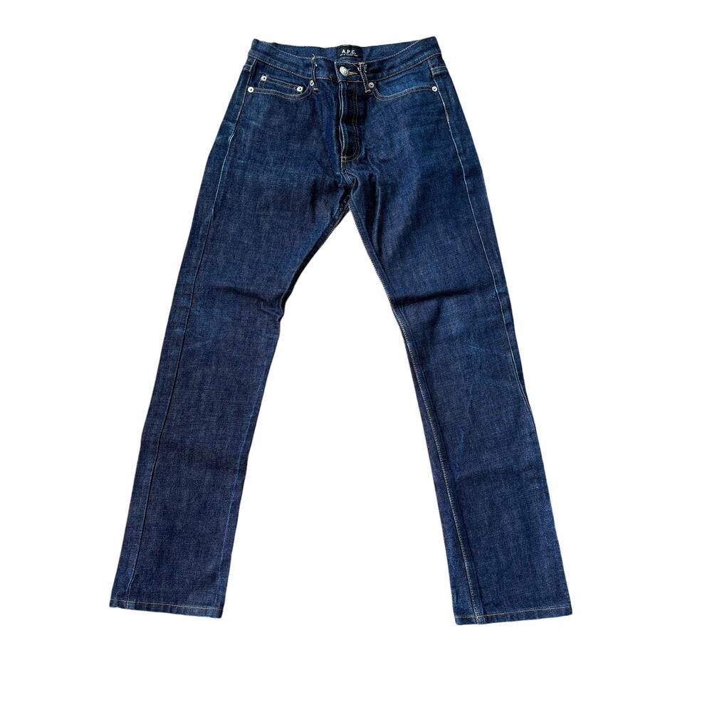 A.P.C. Rue de Fleurus Paris New Cure Jeans Dark Wash